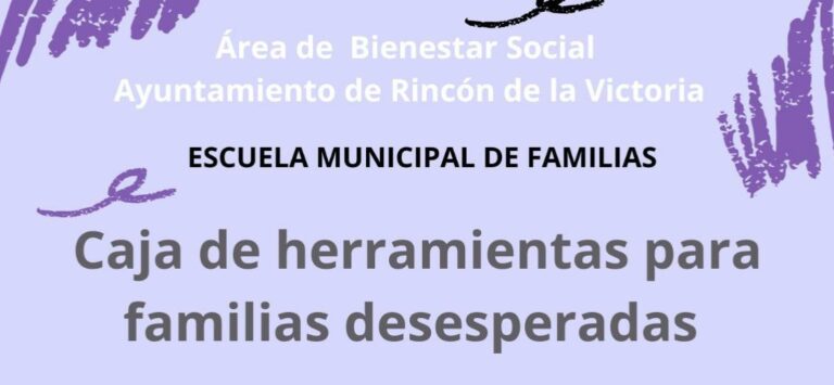 Taller "Caja de herramientas para familias desesperadas".