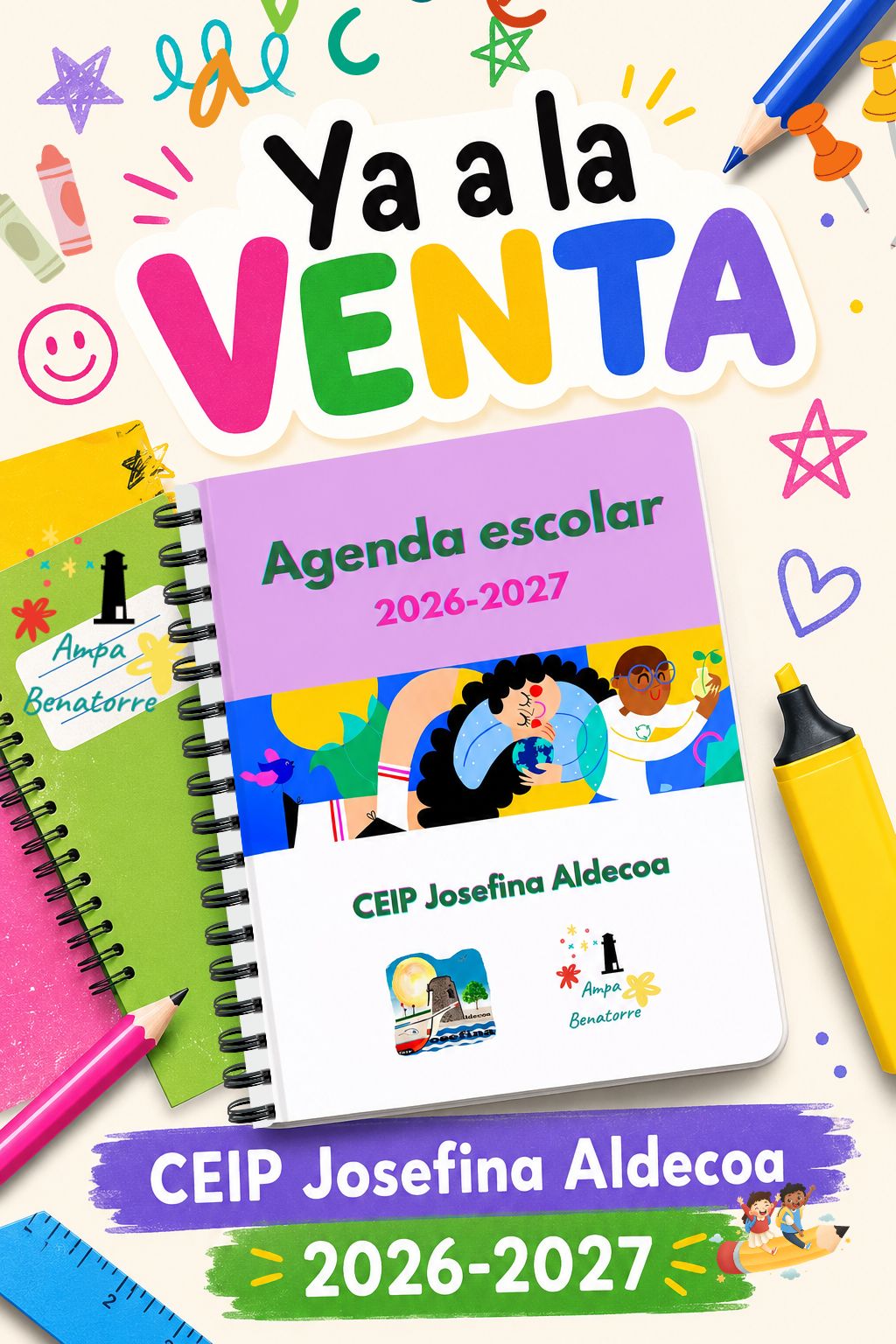 Lee más sobre el artículo ¡Haz ya la reserva de la agenda escolar!