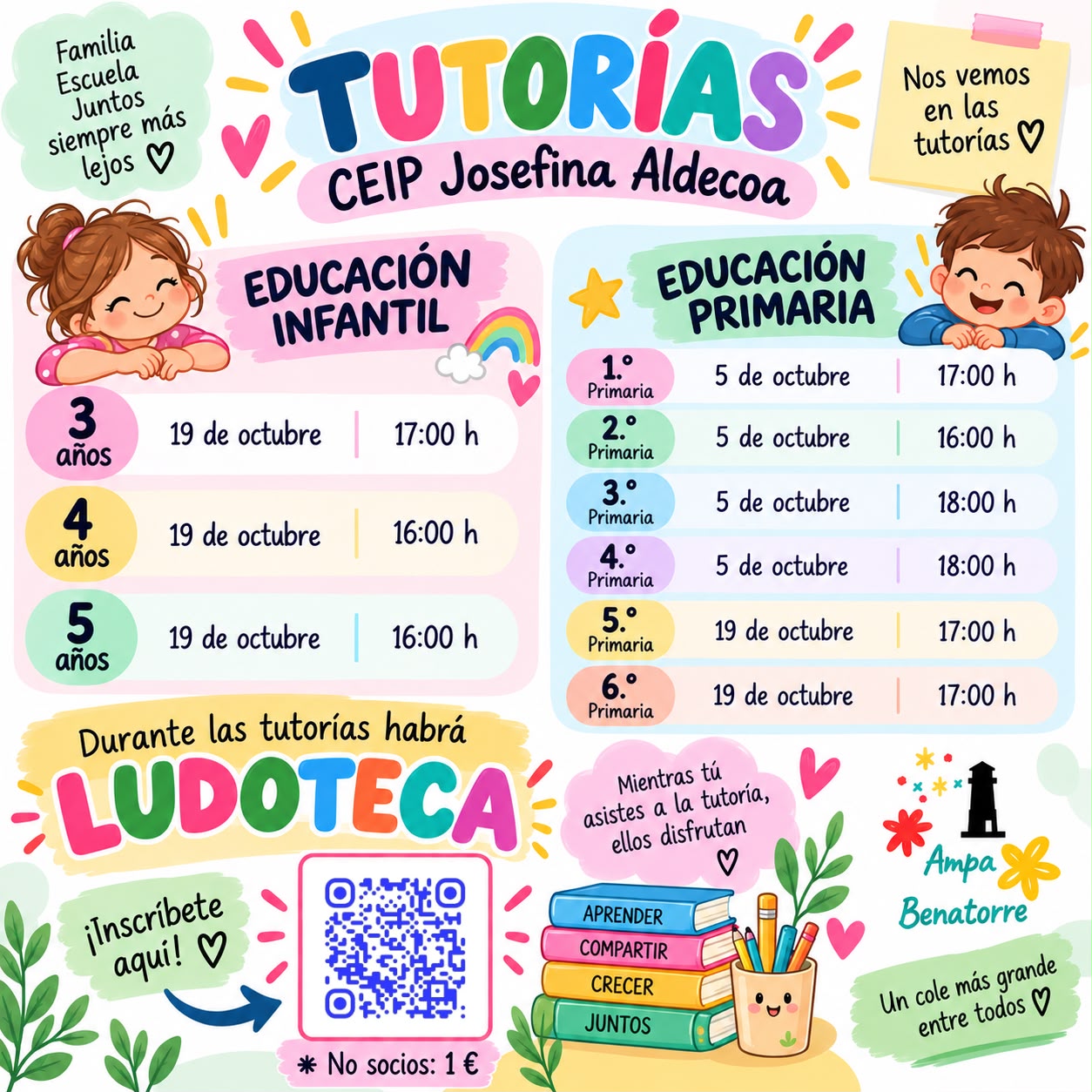 Ludoteca para reunión de Tutoria