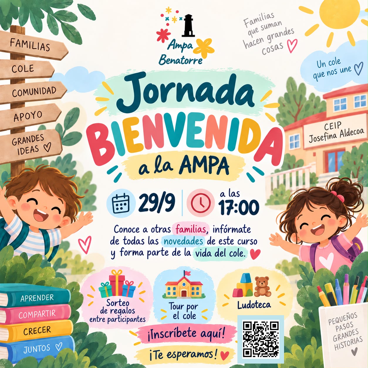 Jornada de bienvenida a la ampa