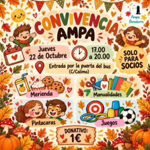Lee más sobre el artículo 🍂 ¡Llega nuestra Convivencia de Otoño! 🍁