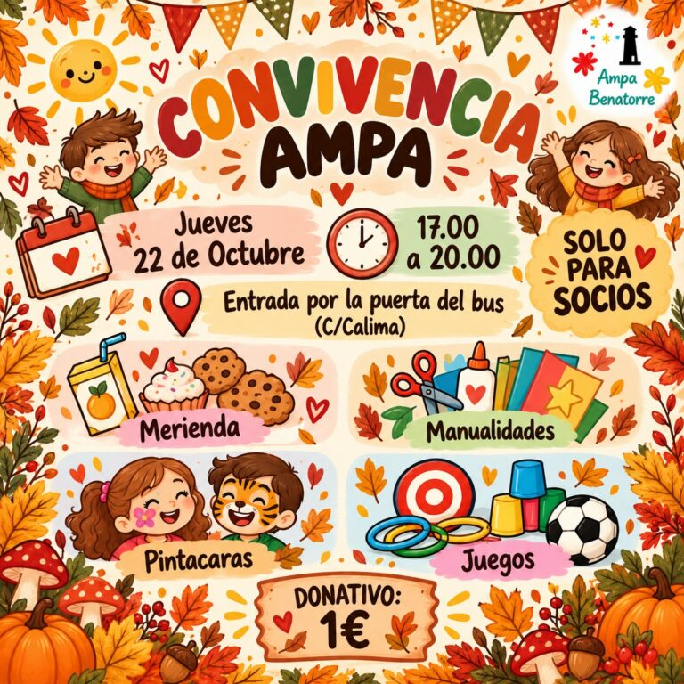 🍂 ¡Llega nuestra Convivencia de Otoño! 🍁